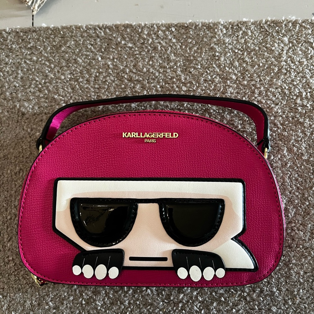 Karl Lagerfeld Pink Crossbody Bag